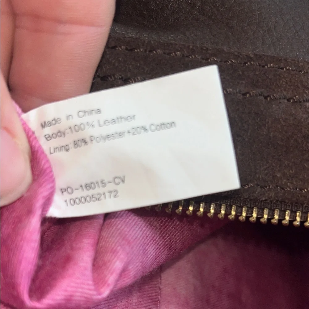 The Sak Leather Patchwork Shoulder Bag
